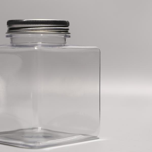 Customized Logo Square 500ml PET Plastic Beverage Bottle