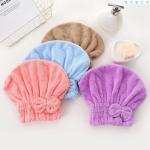 Buy cheap Custom Logo 25x30cm Hair Drying Towel Cap For Hair Salon from wholesalers