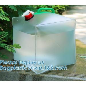 Water Container With Spigot, Storage Carrier Jug, Hiking Backpack, Survival Kit,