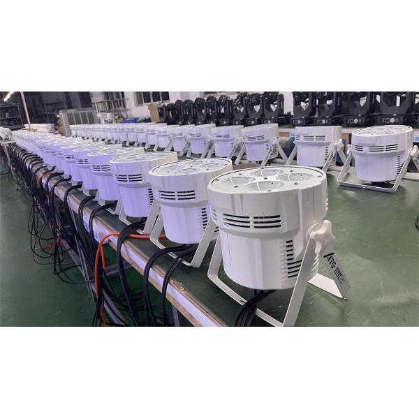 Stage Zoom Theater 2in1 Cob Led Par Light With Cold White And RGBW Light Source