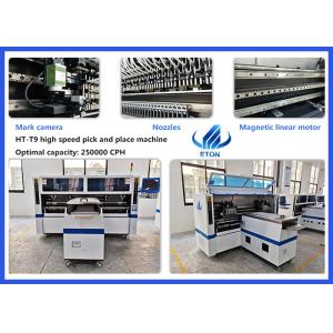 Flexible PCB Mounting 250K Capacity 68 Feeder Station SMT Placement Machine