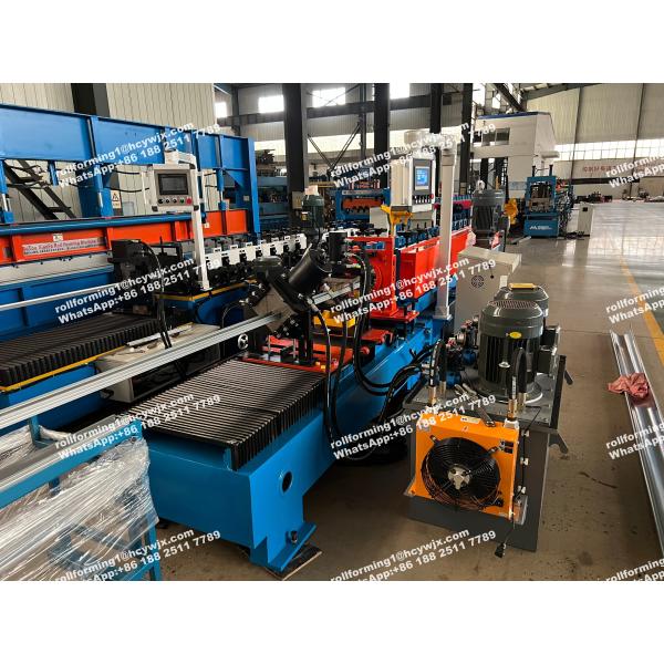 Buy cheap Automatic Opening and Closing Stud and Track Roll Forming Machine with 0.8-1.8mm Thickness 0-35m/min Capacity and 21.5kw Power from wholesalers