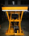 Buy cheap Harbor Freight Hydraulic Table 1.80*1.20m Table Size Lifting Up By Motorized With Yellow Color from wholesalers