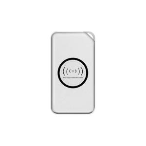 Buy cheap 8000mAh Wireless Portable Charger , Slim Plastic Power Bank With Keychain Design from wholesalers