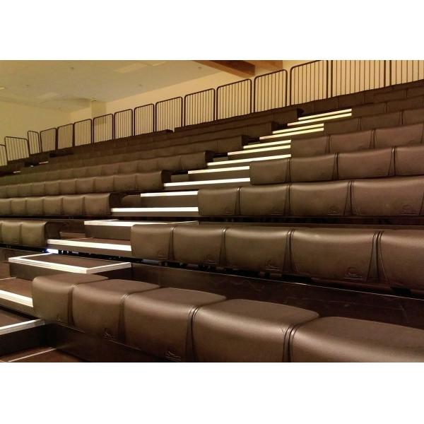 Buy cheap Simple Multifunction Telescopic Seating Systems For Gyms / School from wholesalers