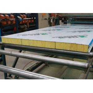 Building Materials 125mm Heat Insulated Glass Wool Sandwich Panel