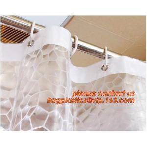 Water-Repellent Fabric Custom Print Shower Curtain Mildew-Resistant Machine