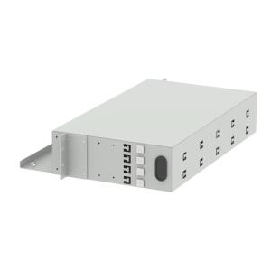 Buy cheap Sub Optic Distribution Frame 48 Ports 19 Inch LC UPC Patch Panel for Network FTTH Best from wholesalers