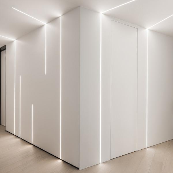 Quality 6061 6063 Black LED Strip Aluminium Profile Housing Clear cover for sale