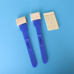 Buy cheap High Absorbency Rectangular Stick Mounted Sponge Swab Medical Cellulose Foam Swab Applicator from wholesalers