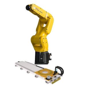 Buy cheap Fanuc Palletizing Robot Arm LRMate-200iD 6 Axes Max Reach  717mm With GBS Robot Rail from wholesalers