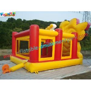 Mickey Mouse Commercial Bouncy Castles , Inflatable Bounce House With PVC