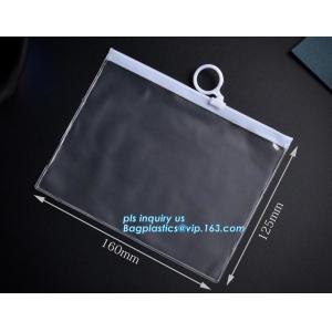 Buy cheap EVA Garment Packing Bag With zipper slider, cpe frosted zip lock bag with slide k, Large Slider Zip Lock Plastic C from wholesalers