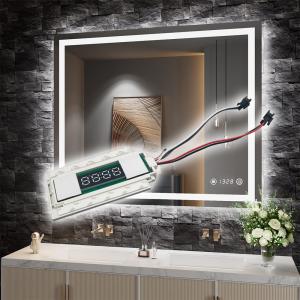 Buy cheap DC12V 12W Muti-function Split Two Buttons Middle Display Time Touch Sensor Switch for Mirrors from wholesalers