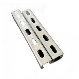 Buy cheap Construction Slotted C Channel Steel Fire Resistance Width 40-80mm from wholesalers