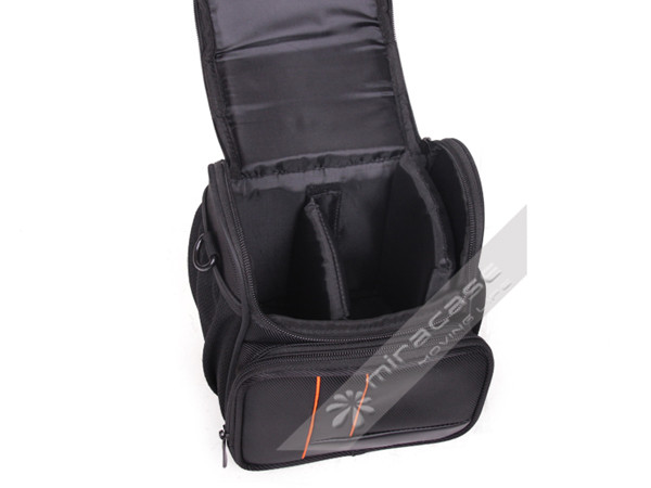 Quality Custom Black Functional Dobby SLR Camera Pouch with Durable Handle for sale