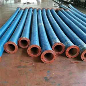 Flexible Wear Resistant Rubber Hose Dredge Hose Reel Clamp Abrasion Resistant