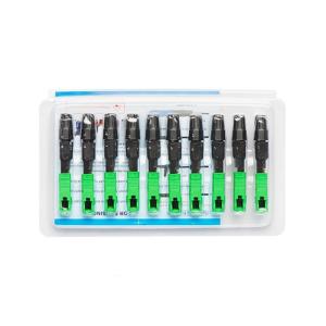 FTTH SC/APC Cold Type Singlemode 55mm Optic Fiber Optical Fast Connector with