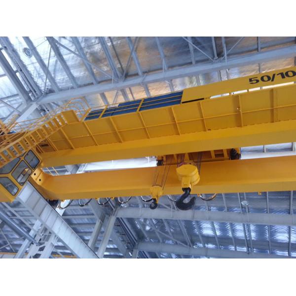 Quality 63Ton Electris Double Girder Overhead Crane Applies To Construction Site Lifter , Warehouse for sale