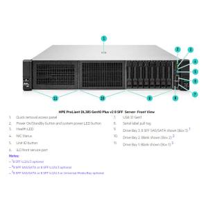 Buy cheap HPE ProLiant DL385 Gen10 Plus V2 8LFF Configure To Order Server P38409-B21 P38410-B21 P38411-B21 P38412-B21 CTO 2u Rack from wholesalers
