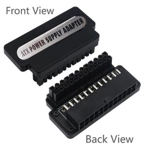 Buy cheap ATX 24Pin Female To 24pin Male 90 Degree Power Adapter from wholesalers