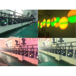 DMX512 Spot Beam Wash LED Stage Moving Head Light 200W For Club / Party