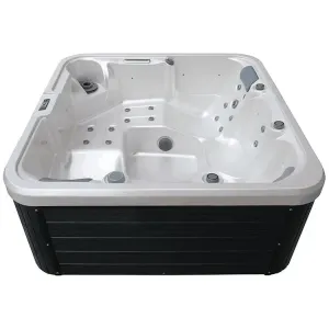 Buy cheap Relaxing And Enjoying Rectangle Hot Tub With 1pc Ozone Generator 1pc Filter 1pc Under Water Light For Family from wholesalers
