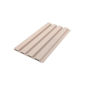 Buy cheap Relle WPC Fluted Wall Panel Smooth Finish 9mm-15mm Plastic Cladding Boards from wholesalers