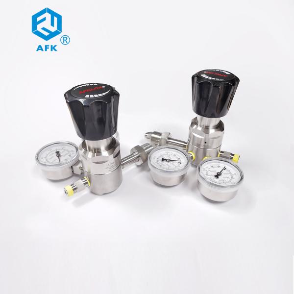 AFK Nitrogen SS Single Stage Pressure Regulator High Pressure 350 Bar 6000psi 1