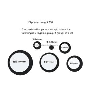 Echo-friendly and Kraft Sticker 3D Acrylic Three-dimensional Mirror Wall