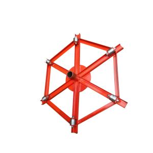 Buy cheap 70KG Weight Vertical Type Cable Reel Stand With Automatic Rotation Function from wholesalers