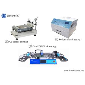 Buy cheap Hottest SMT line Stencil Printer 3040 / CHMT48VB SMT Pnp Machine / Reflow Oven 420 from wholesalers