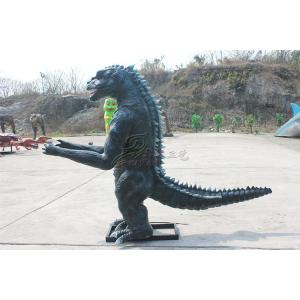 Buy cheap Dinosaur Godzilla Statue With Sensor And Remote Control Starting System from wholesalers