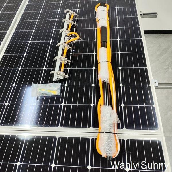 Buy cheap WLS-6 Photovoltaic Panels Water Fed Solar Panel Cleaning Brusher with High Pressure from wholesalers