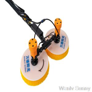 Buy cheap Manual Clean Type Fob Trade Term Solar Panel Brush with 3.5m 5.5m 7.5m Telescopic Pole/Rod from wholesalers