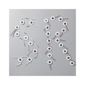 Microporous Piezoelectric Ceramic Disc No blockage PZT Plate Customized