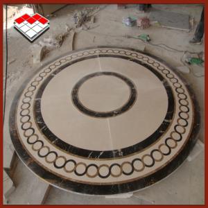 Buy cheap Luxury Palace Design Water Jet Medallion Marble Flooring Tiles Design from wholesalers