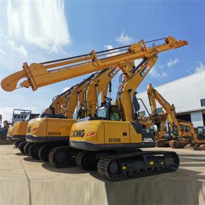 Buy cheap Forestry Machine PC200 Excavator Telescopic Boom long reach for grab timber with 360 Degree Rotation Grapple product