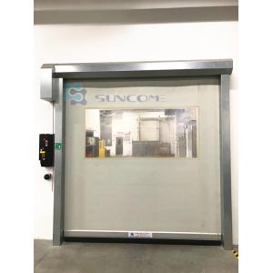 Buy cheap Modern Workhouse High Speed Roll Up Door Aluminum Frame Work On Machine from wholesalers