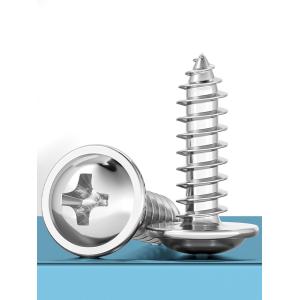 Coarse / Fine Thread Self Tapping Screw Customized M4 Screw