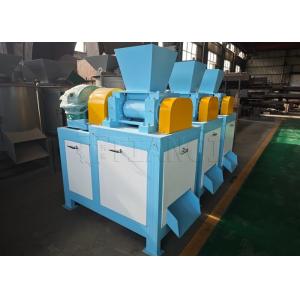 Buy cheap Irregular Particles Ammonium Sulfate Granules Double Roll Extrusion Granulator from wholesalers