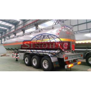 Buy cheap 55000 Cubic Meter Tank Semi Trailer Strong Aluminium Alloy Marerial from wholesalers