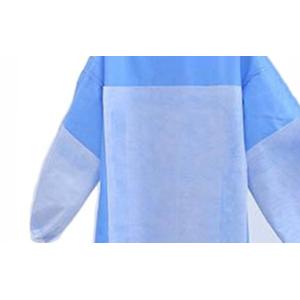 Medical Breathable Soft Disposable SMS Sterilized Surgical Reinforced Gowns
