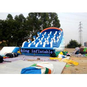 Buy cheap Fantasy Splendid Ocean Water Park / Outdoor Inflatable Water Slides With Cartoon Printing from wholesalers