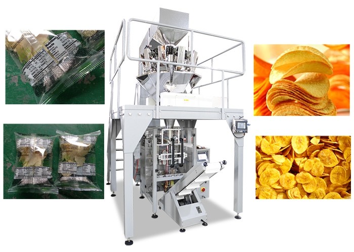 Buy cheap High Speed Multihead Weigher Packing Machine / Automatic Chips Packing Machine from wholesalers