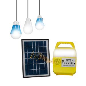 Buy cheap Multifunctional Touch Switch Solar Rechargeable Lamp With Solar Panel from wholesalers
