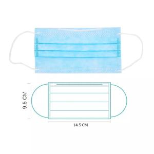 Anti Dust Breathable Disposable Kids Mask With Adjustable Nose Piece