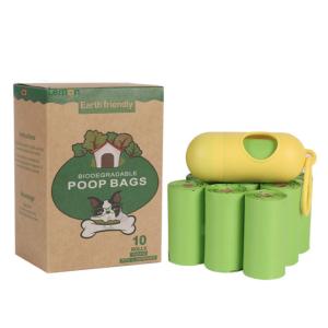 Biodegradable Compostable Dog Bags Cat Waste EN13432 Certified