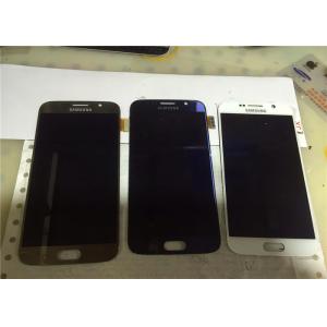 Black White 6 Edge Screen Replacement Front Glass LCD Heat Shield 2560x1440