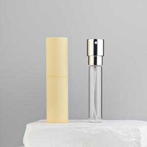 Buy cheap Custom Loge Luxury Refillable Perfume Atomizer Print Black Aluminum 10ml from wholesalers